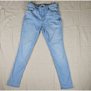 Universal Thread Women’s High Rise Skinny Jeans Size 6 / 28R Light Wash Denim